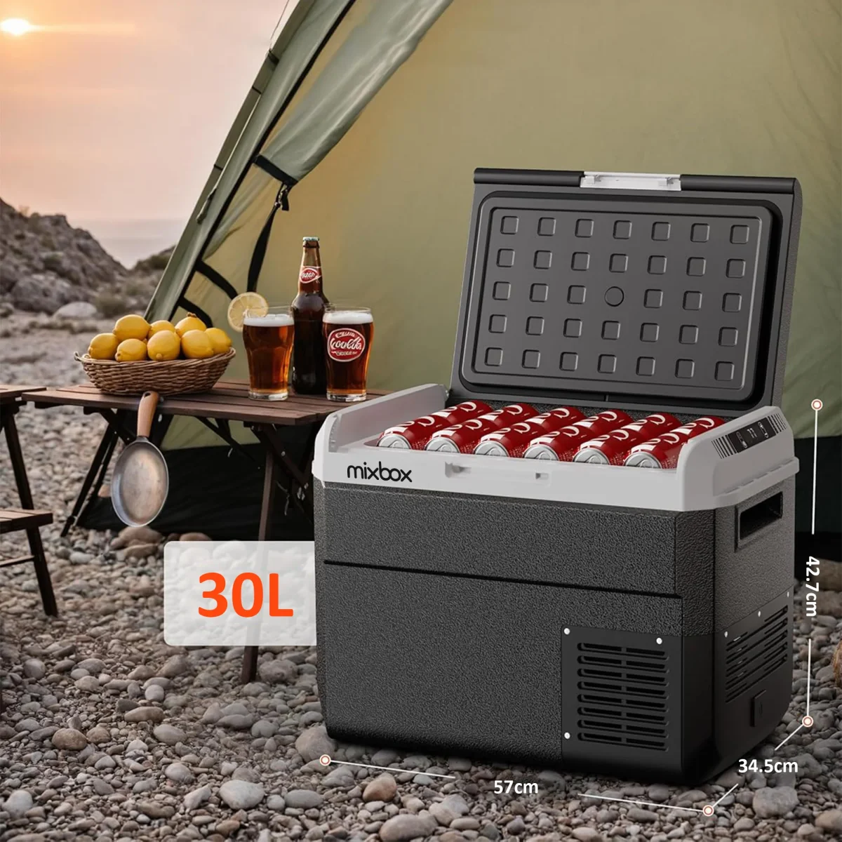 Portable Mobile Car Refrigerator Car Fridge - 30/40/50L - Image 7